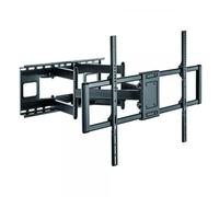 TECHLY - Staffa A Muro Slim Per Tv Led Lcd 60-120'' Nero - SPEDIZIONE GRATUITA