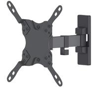 Manhattan Supporto a muro 461399 - Staffa universale con 2 snodi per TV 13-42'' VESA 200x200 Nero