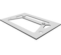 Staffa a Parete per Ubiquiti EdgeRouter X - Supporto Router con Viti