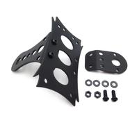 Staffa a piastra di licenza per moto universali 7x4 pollici montaggio laterale a zigzag verticale orizzontale personalizzato per la maggior parte delle biciclette