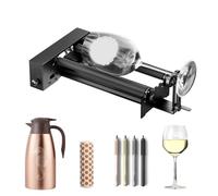 Staffa a rullo professionale Assemblaggio Macchina per incidere cilindrica Desktop Macchina per incidere Accessori per progetti Set rotante in metallo con supporto regolabile