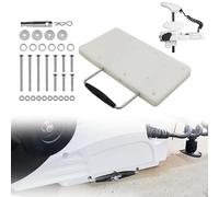 Staffa a sgancio rapido per Minn Kota 1854017 RTA-17, compatibile con Minn Kota Trolling Motor staffa di montaggio, adatto per Terrova, Ulterra, Deckhand 40, PowerDrive V2/Pontoon Trolling Motori