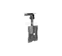 Staffa a soffitto 20kg 19...43 nera CM-43ST-01