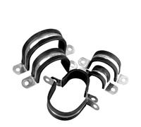 Staffa a U, morsetto for tubo dell'acqua tipo U/R, striscia di gomma, isolamento for assorbimento degli urti, sella for cavallo, cerchio for gola/tipo(18mm)