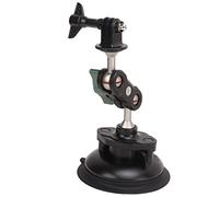 Staffa a Ventosa per Fotocamera, Staffa per Montaggio su Parabrezza per Auto, Regolazione a 360 Gradi, Potente Aspirazione, per OSMO, 11 10 9, Insta360 ONE X3, AKASO