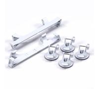 Staffa a ventosa per tettuccio auto e cruscotto per Starlink Mini, design compatto, si attacca rapidamente su superfici lisce per comunicazioni mobili su strada o acqua (2 pezzi)