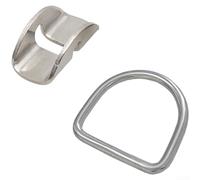 Staffa ad anello a D in acciaio inossidabile per serbatoio ARA con design compatto per un efficiente utilizzo dello spazio (C)