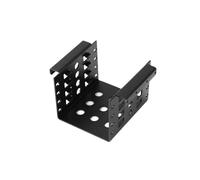 Staffa adattatore for disco rigido da 3,5 a 2,5 pollici a 4 alloggiamenti supporto for cellulare espansione a stato solido rack for disco rigido integrato(Black)