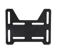 Staffa Adattatore Supporto Motore Regolabile per Mini Moto e Go Kart - Piastra di Montaggio Motore in Alluminio con Hardware per Motori a 4 Tempi (BLACK)