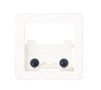 Staffa Adattatore VESA For Montaggio A Parete, Compatibile Con Monitor Samsung M8 Serie 32" 4K UHD Smart S32BM80 32M80B M80B BM805UN, Accessori TV(White wall mounted)
