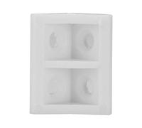 Staffa angolare-50 pezzi di plastica angolo retto fazzoletto angolare staffe angolari codice mobili