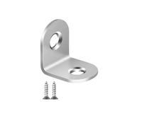 Staffa angolare a L in acciaio inossidabile con viti Giunto angolare a 90°(1Set-2x2cm)