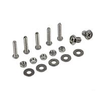 Staffa angolare da parete esterna in acciaio inox per SoloCam S340, 360 Floodlight Cam, per Ring Floodlight Cam e telecamere di sicurezza PTZ - (set di viti)