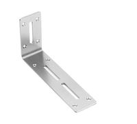 Staffa angolare for mobili, supporto angolare, 2 pezzi staffa angolare in acciaio inossidabile da 90 gradi, staffa angolare, elemento di fissaggio for giunti, parete divisoria for porte di mobili con