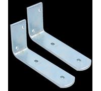 Staffa angolare parafango rimorchio HEAVY DUTY 90 gradi supporto angolare COP...