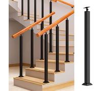 Staffa angolare regolabile in metallo con balaustre quadrate Migliora la sicurezza per ponti e scale, ideale per la ristrutturazione della casa e gli spazi esterni