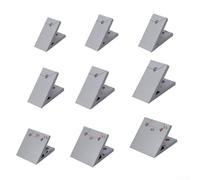 Staffa angolare sicura a 45 gradi per fissaggio di connessione di profili in alluminio per serie 2020/3030/4040/4545/5050/6060 (3030)