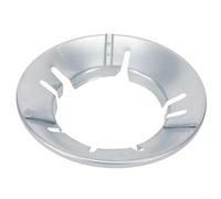 Staffa antivento per stufa a gas, copertura a risparmio energetico con design a baionetta multipla, piastra in ferro zincato per stabilità della fiamma e concentrazione di calore, compatibile con la