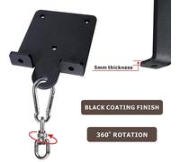 Staffa appendiabiti borsa stabile e sicura adatta per palestre esterne e commerc