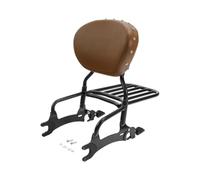Staffa Borse Laterali Moto Per Indian Per Chieftain Per Limited Per Springfield Per Dark Horse Per Roadmaster Schienale Per Moto Sissy Bar Portapacchi(Black Desert Tan)
