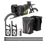Staffa Borse Laterali Moto Per Surron Borsa Per Sur-Ron Per Light Bee X E S X160 X260 Lato 12L Borse Laterali Staffa Moto Bagagli Impermeabile Dirt Bike