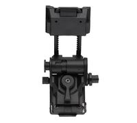 Staffa casco montaggio Rhino per dispositivi visione notturna finitura nero opac