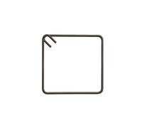 Staffa Chiusa Antisismica Armatura Ferro 35 x 35 cm Strutture Cemento 1 Pezzo