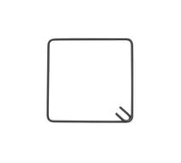 Staffa Chiusa Antisismica Armatura Ferro 40 x 40 cm Strutture Cemento 1 Pezzo