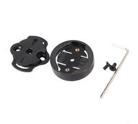 Staffa compatta per computer da bici per Garmin per dispositivi iGPSPORT Adattatore di montaggio in acciaio plastica per installazione GPS sicura Ciclismo leggero 20g Build