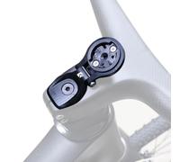 Staffa Computer Bici Top Cap Syncros Hixon IC SL | Alluminio lega leggera, compatibilità per garmin per bryton, design minimale nero, peso 35g