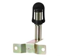 Staffa con perno e spinotto DIN per lampade rotanti - attacco tubolare Fix-7