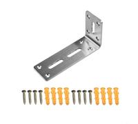 Staffa congiunta di angolo di 90 gradi per il materiale d'acciaio laminato a freddo di rinforzo del Governo della porta della mobilia con i fori preforati per il fissaggio sicuro