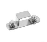 Staffa connettore a forma di U in acciaio inossidabile 304 25 mm X per 25 mm morsetto supporto fissaggio hardware tubi tubi cavi installazione edificio