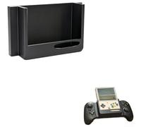 Staffa controller per RP Classic e per 8bitdo, per supporto a morsetto per maniglia pla, accessorio da gioco compatto per una vestibilità sicura, verde (nero)