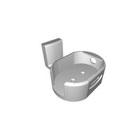 Staffa Controller Volume per Logitech Z313 con Supporto Cuffie Stampato 3D