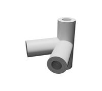 Staffa Cornice Bersaglio per Picchetti Giardino 5-16" - Supporto Poligono