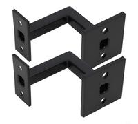 Staffa Corrimano 304 Nera Opaca 2 Staffa Corrimano 304 Nera | Design quadrato , tocco confortevole, stabile, per scale interne, nel tempo
