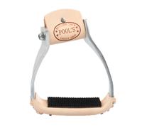STAFFA DA BARREL CON PANCA RIVESTITA IN CUOIO POOL'S