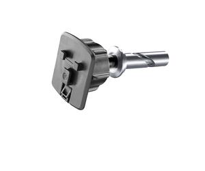 Staffa da canotto con sfera tipo ram da 1" per supporti cellularline nero