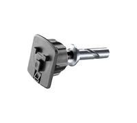 Staffa da canotto di sterzo per moto sportivediametro da 17 a 20,5 mm nero