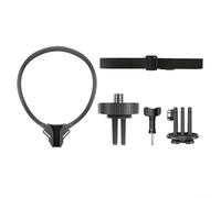 Staffa da collo in silicone confortevole per Insta360 X5 Supporto pettorale regolabile per la tua fotocamera