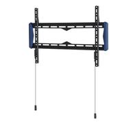 Staffa da parete fissa per TV B-Tech Elements Fixed 600 Flat, 70 kg, 80 pollici, 100x100 mm, 650x400 mm, Nero/Blu