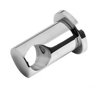 Staffa da parete per asta doccia Supporto in lega di zinco con vite di fissaggio per barre a parete con diametro del tubo da 21 5 mm a 22 mm richiede foro forato