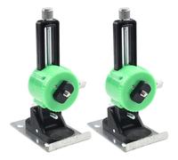 Staffa da parete per livelle laser con filettatura da 1/4", base girevole a forma di T, supporto per montaggio a parete, distanza regolabile 30 mm, nero e verde