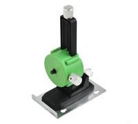 Staffa da parete per livelli con filettatura da 10,2 cm, base girevole a forma di T per regolazione a 360°, supporto di montaggio a distanza regolabile per parete, pavimento, soffitto