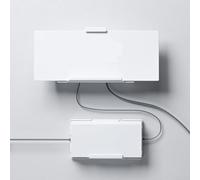 Staffa da parete per router, staffa per router ABS, set di router di alimentazione A-06B per Starlink per router e alimentatore di generazione 3 (C)