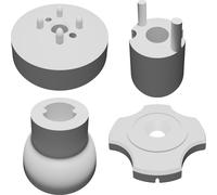 Staffa da Parete per Supporto Telefono Spigen Gearlock Stampato 3D V2