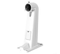 Staffa da parete per telecamera CCTV, girevole a 360 gradi, supporto in alluminio, movimento completo, regolabile, per sistemi di sorveglianza di sicurezza, capacità massima 10 kg, bianco