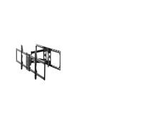 Staffa da parete per TV da 26-90", con braccio articolato orientabile e inclinabile, compatibile con VEVOR, facile installazione, design resistente (1 pezzo)