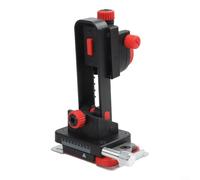 Staffa da parete regolabile con forti magneti N35, supporto girevole a 360 gradi per livelli, base di supporto per accordatura fine con gamma da 0 a 12 mm, ABS lavabile (A)